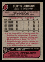1977 Topps #72 Curtis Johnson Ex-Mint  ID: 501711