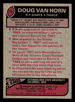 1977 Topps #73 Doug Van Horn Near Mint  ID: 501715