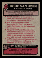 1977 Topps #73 Doug Van Horn Near Mint  ID: 501716