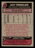 1977 Topps #80 Jack Youngblood Ex-Mint  ID: 501768