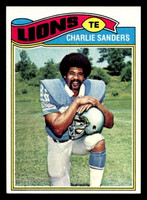 1977 Topps #85 Charlie Sanders Ex-Mint  ID: 502007