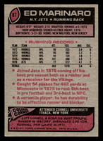 1977 Topps #87 Ed Marinaro Ex-Mint  ID: 502014