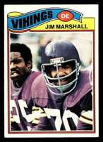 1977 Topps #105 Jim Marshall Ex-Mint  ID: 502092