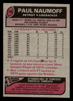 1977 Topps #106 Paul Naumoff Ex-Mint  ID: 502097