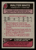 1977 Topps #107 Walter White Near Mint  ID: 502101