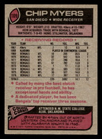 1977 Topps #109 Chip Myers Ex-Mint  ID: 502107