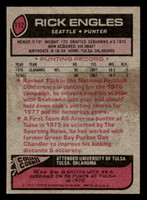 1977 Topps #112 Rick Engles Near Mint  ID: 502120