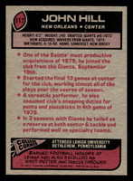 1977 Topps #117 John Hill Near Mint  ID: 502143