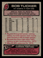 1977 Topps #124 Bob Tucker Near Mint  ID: 502174