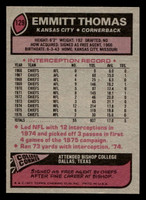 1977 Topps #129 Emmitt Thomas Near Mint  ID: 502196