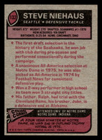 1977 Topps #132 Steve Niehaus Near Mint  ID: 502208