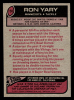 1977 Topps #150 Ron Yary AP Ex-Mint  ID: 502268