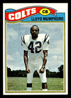 1977 Topps #153 Lloyd Mumphord Ex-Mint  ID: 502278
