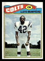 1977 Topps #153 Lloyd Mumphord Ex-Mint  ID: 502281