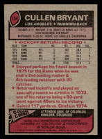 1977 Topps #154 Cullen Bryant Ex-Mint  ID: 502284
