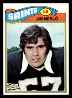 1977 Topps #158 Jim Merlo Ex-Mint 