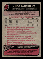 1977 Topps #158 Jim Merlo Near Mint  ID: 502298