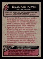 1977 Topps #160 Blaine Nye AP Near Mint  ID: 502306