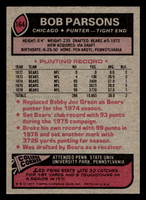 1977 Topps #164 Bob Parsons Ex-Mint  ID: 502323