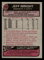 1977 Topps #169 Jeff Wright Near Mint  ID: 502344