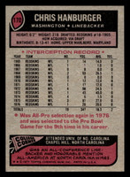 1977 Topps #170 Chris Hanburger AP Near Mint  ID: 502346