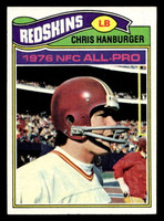 1977 Topps #170 Chris Hanburger AP Ex-Mint 