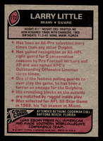 1977 Topps #172 Larry Little Near Mint  ID: 502354