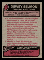 1977 Topps #178 Dewey Selmon Near Mint+  ID: 502378