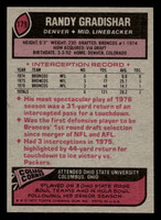 1977 Topps #179 Randy Gradishar Near Mint+  ID: 502380
