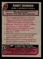 1977 Topps #194 Randy Crowder Ex-Mint  ID: 502440