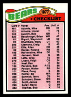 1977 Topps #204 Chicago Bears CL Ex-Mint  ID: 502475