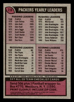 1977 Topps #210 Green Bay Packers CL Near Mint  ID: 502502