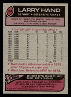 1977 Topps #264 Larry Hand Near Mint  ID: 502699