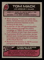 1977 Topps #265 Tom Mack Near Mint 