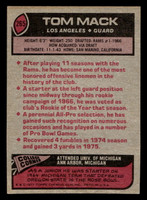 1977 Topps #265 Tom Mack Ex-Mint  ID: 502706