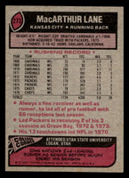 1977 Topps #273 Macarthur Lane Ex-Mint  ID: 502736
