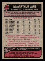 1977 Topps #273 Macarthur Lane Ex-Mint  ID: 502737