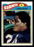 1977 Topps #277 John Hicks Near Mint  ID: 502753