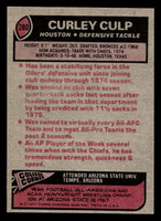 1977 Topps #280 Curley Culp AP Near Mint  ID: 502766