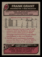 1977 Topps #289 Frank Grant Near Mint  ID: 502797