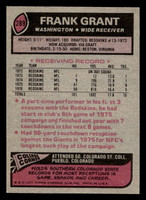 1977 Topps #289 Frank Grant Ex-Mint 