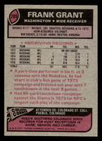 1977 Topps #289 Frank Grant Near Mint  ID: 502800