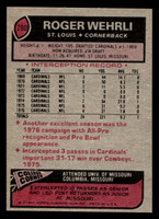 1977 Topps #290 Roger Wehrli AP Ex-Mint  ID: 502804
