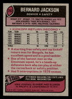 1977 Topps #292 Bernard Jackson Near Mint  ID: 502811