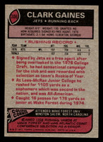 1977 Topps #306 Clark Gaines Near Mint  ID: 502858