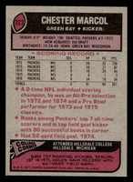 1977 Topps #323 Chester Marcol Near Mint+  ID: 502910