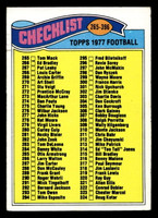 1977 Topps #332 Checklist 265-396 VG-EX 