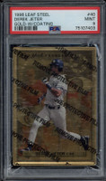 1996 Steel Leaf #40 Derek Jeter Yankees PSA 9 Mint GOLD with Coating