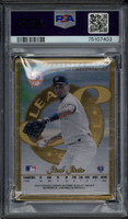 1996 Steel Leaf #40 Derek Jeter Yankees PSA 9 Mint GOLD with Coating