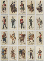 circ 1900's Wills Cigarettes Canadian Soldiers of the World  Lot of 60 different  #*sku36985